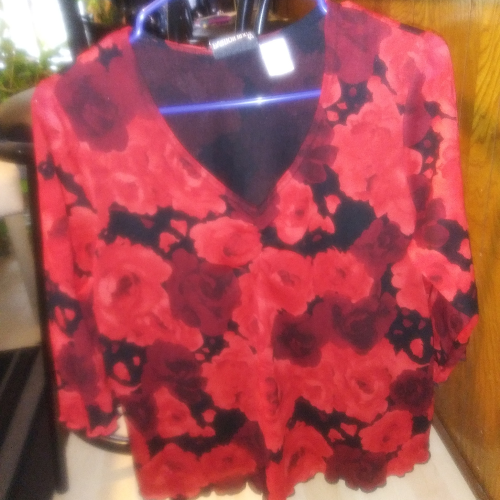 Floral Long Sleeve Blouse